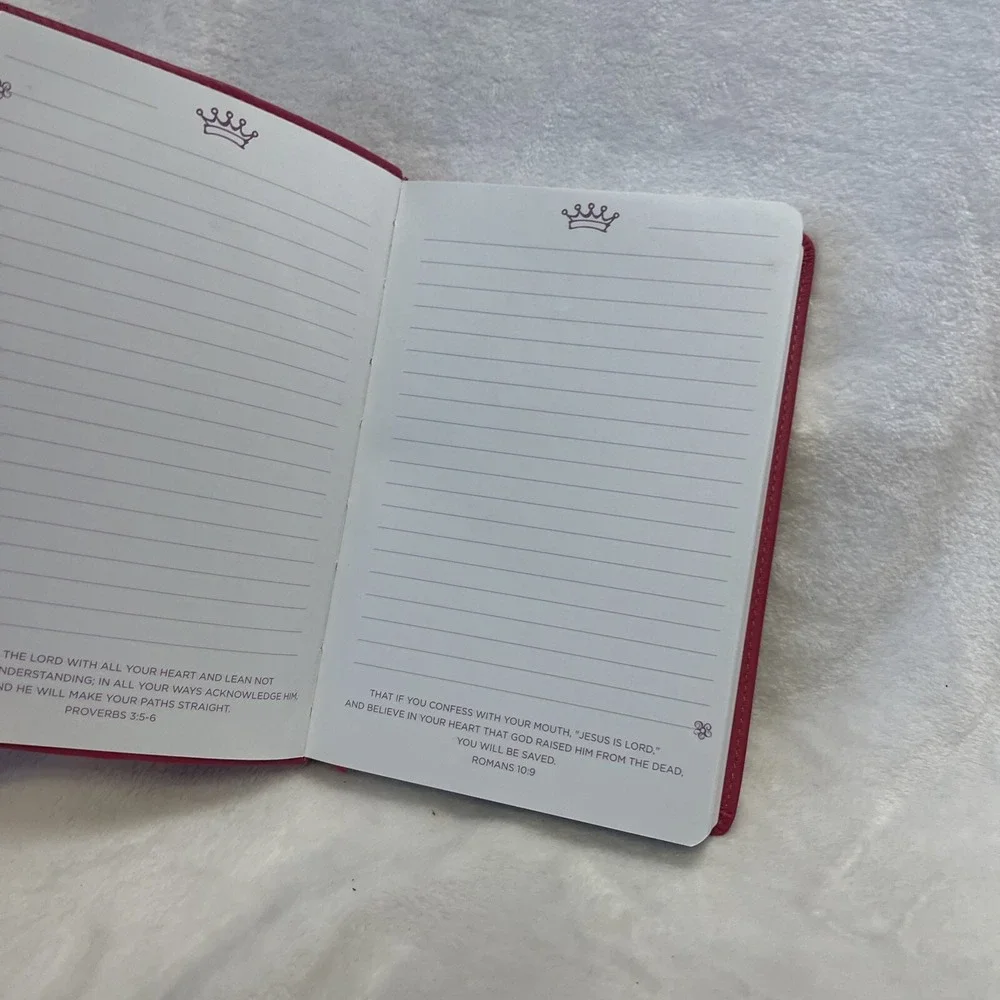 Renewing Minds God's Princess‎ Pink Faux Leather Flex Cover Journal Notebook